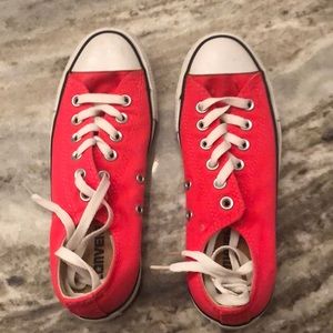 Hot pink converse